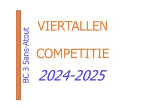 Alles over de viertallen competitie 2024-2025